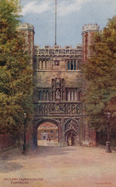 Gateway Trinity College, Cambridge by Alfred Robert Quinton